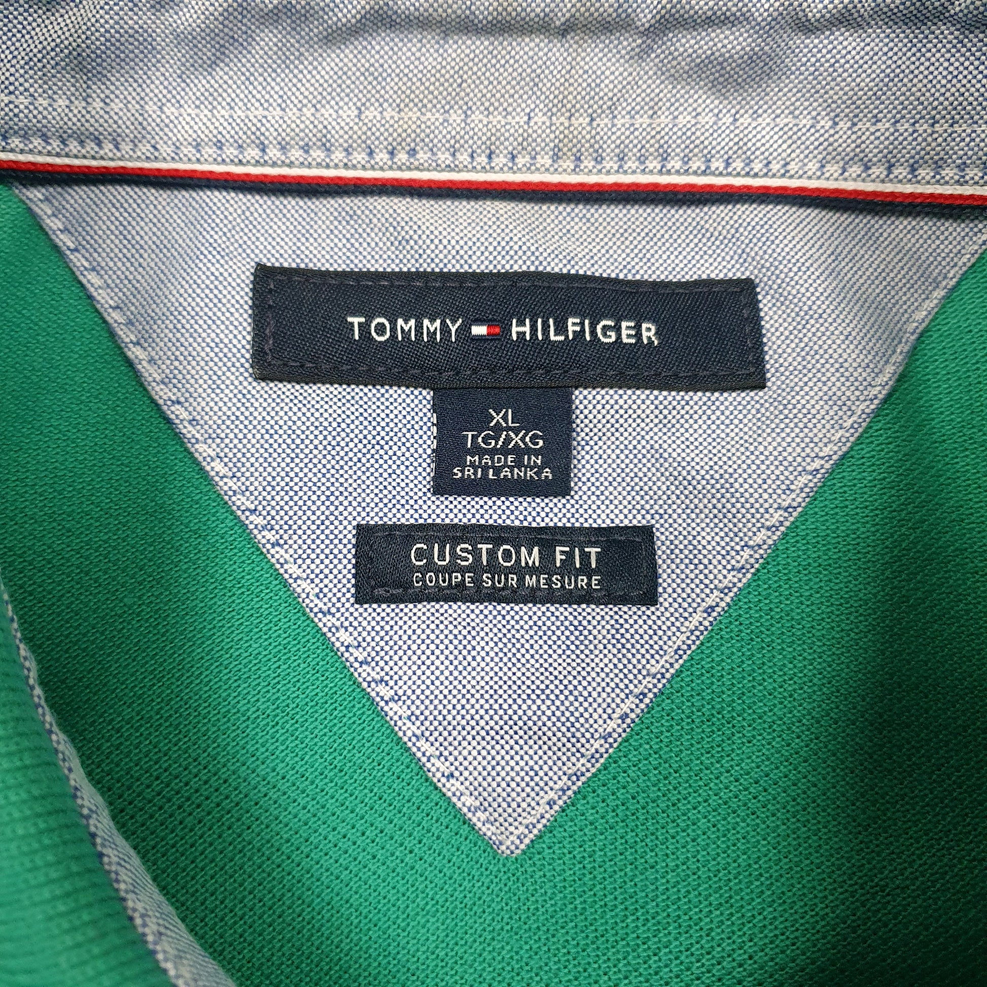 Mens Green Tommy Hilfiger   Polo Shirt