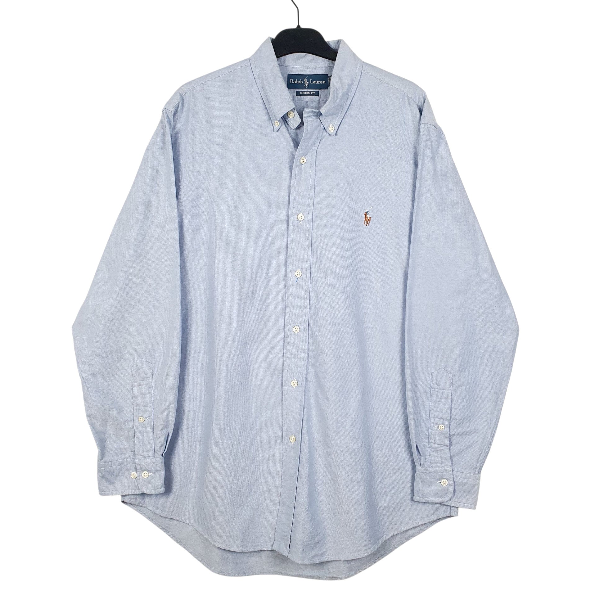 Mens Blue Ralph Lauren  Long Sleeve Shirt