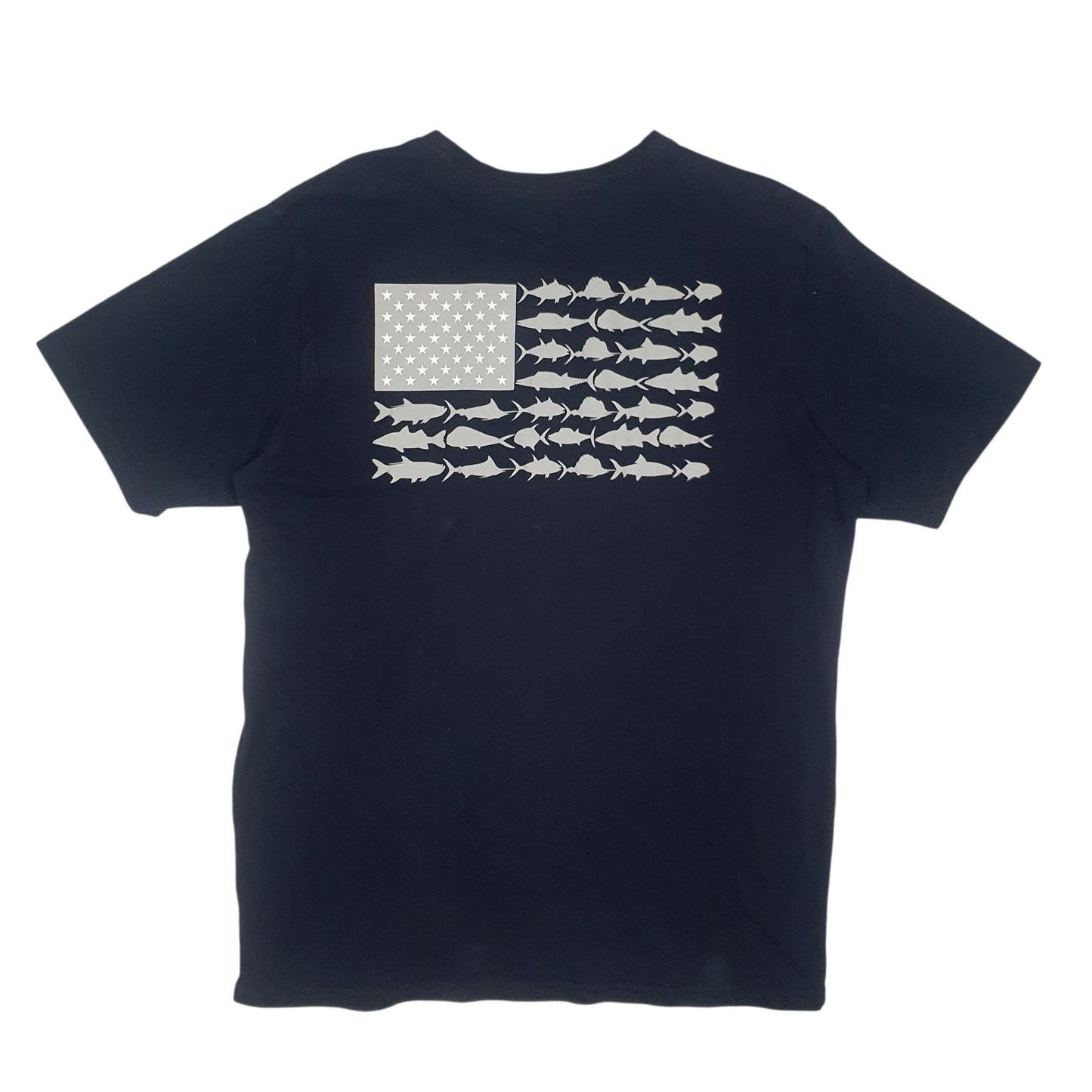 Mens Black Columbia Sportswear Company PFG Crewneck T Shirt