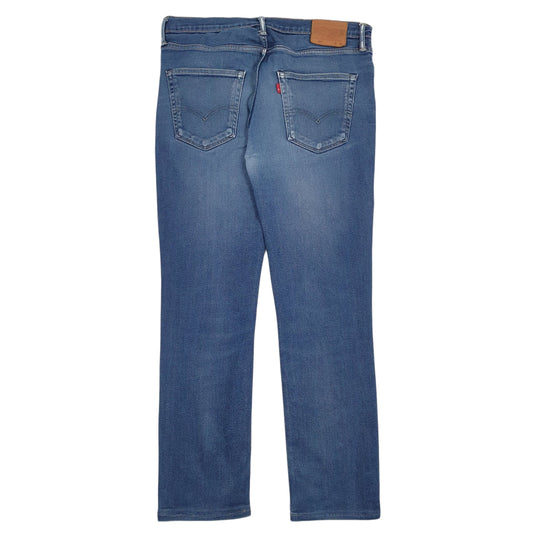 Mens Blue Levis Distressed  Jeans