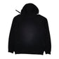 Mens Black Fila Hoodie Full Zip Jumper