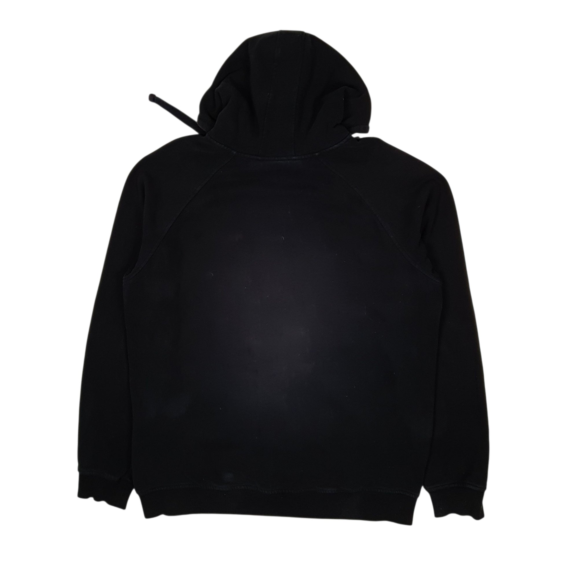 Mens Black Fila Hoodie Full Zip Jumper