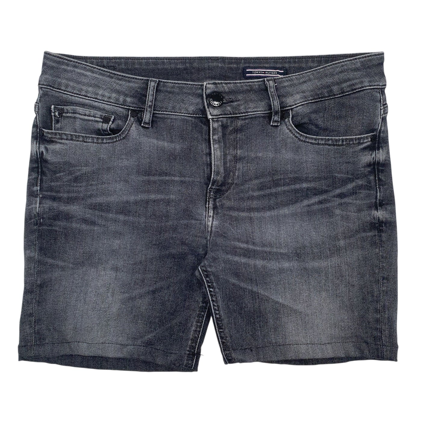 Mens Grey Tommy Hilfiger  Denim Shorts