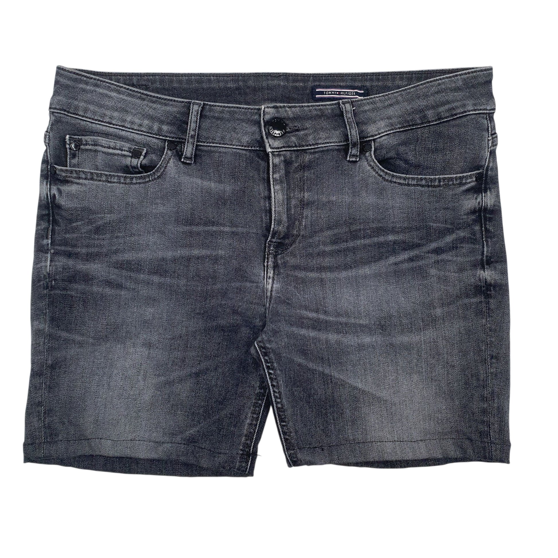 Mens Grey Tommy Hilfiger  Denim Shorts