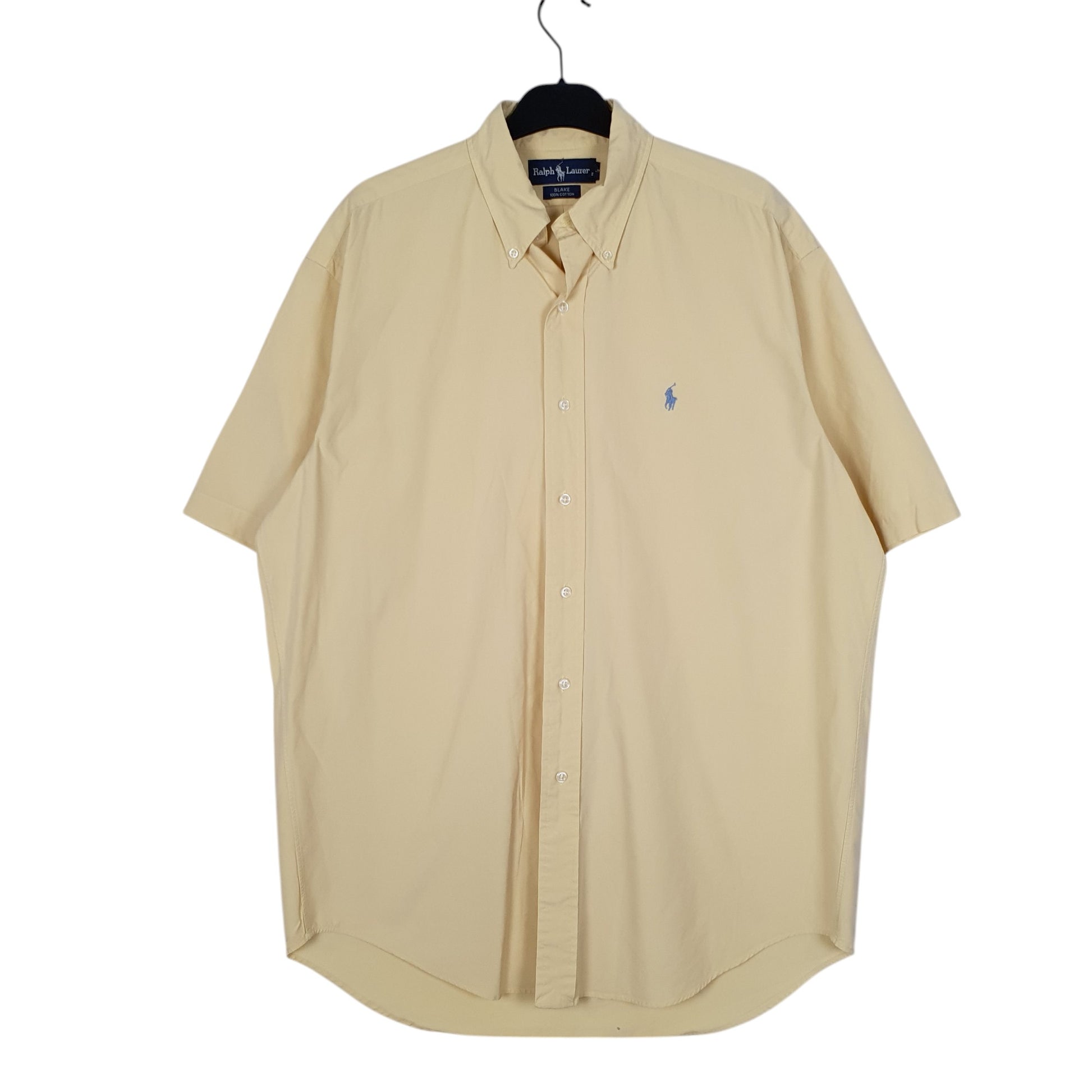 Mens Yellow Ralph Lauren  Short Sleeve Shirt