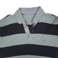 Mens Blue Tommy Hilfiger  Crewneck Polo Shirt