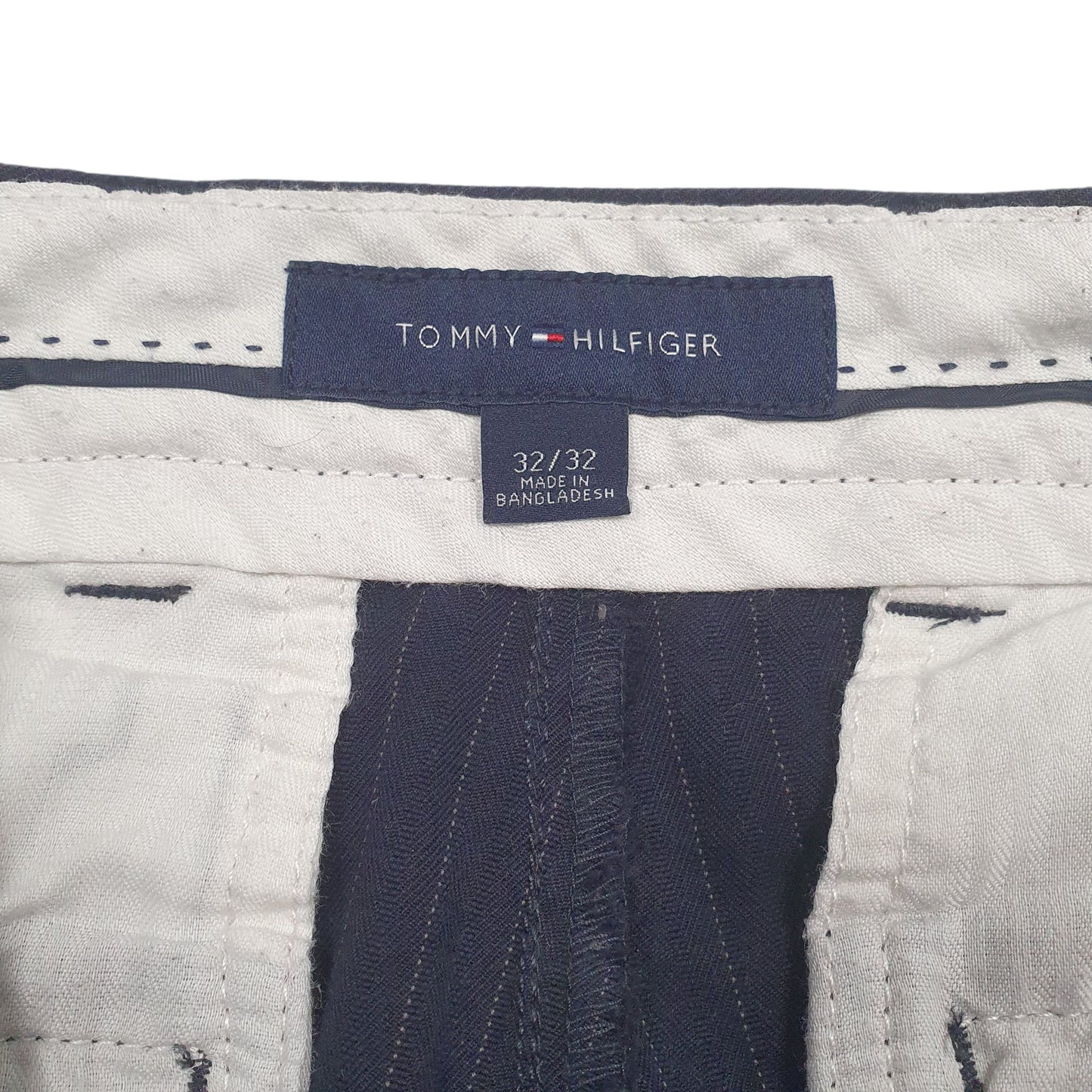Mens Black Tommy Hilfiger   Trousers