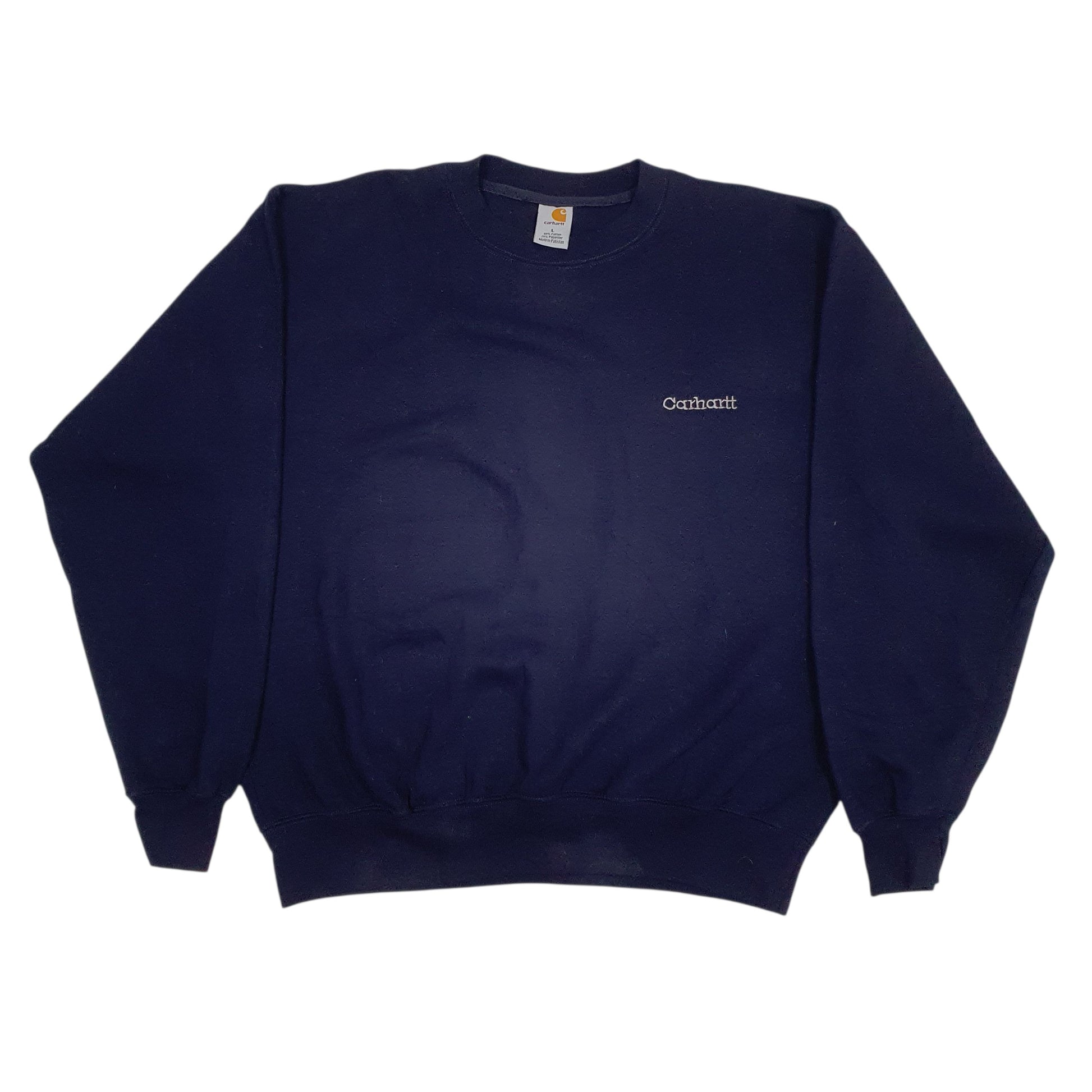 Mens Navy Carhartt  Crewneck Jumper