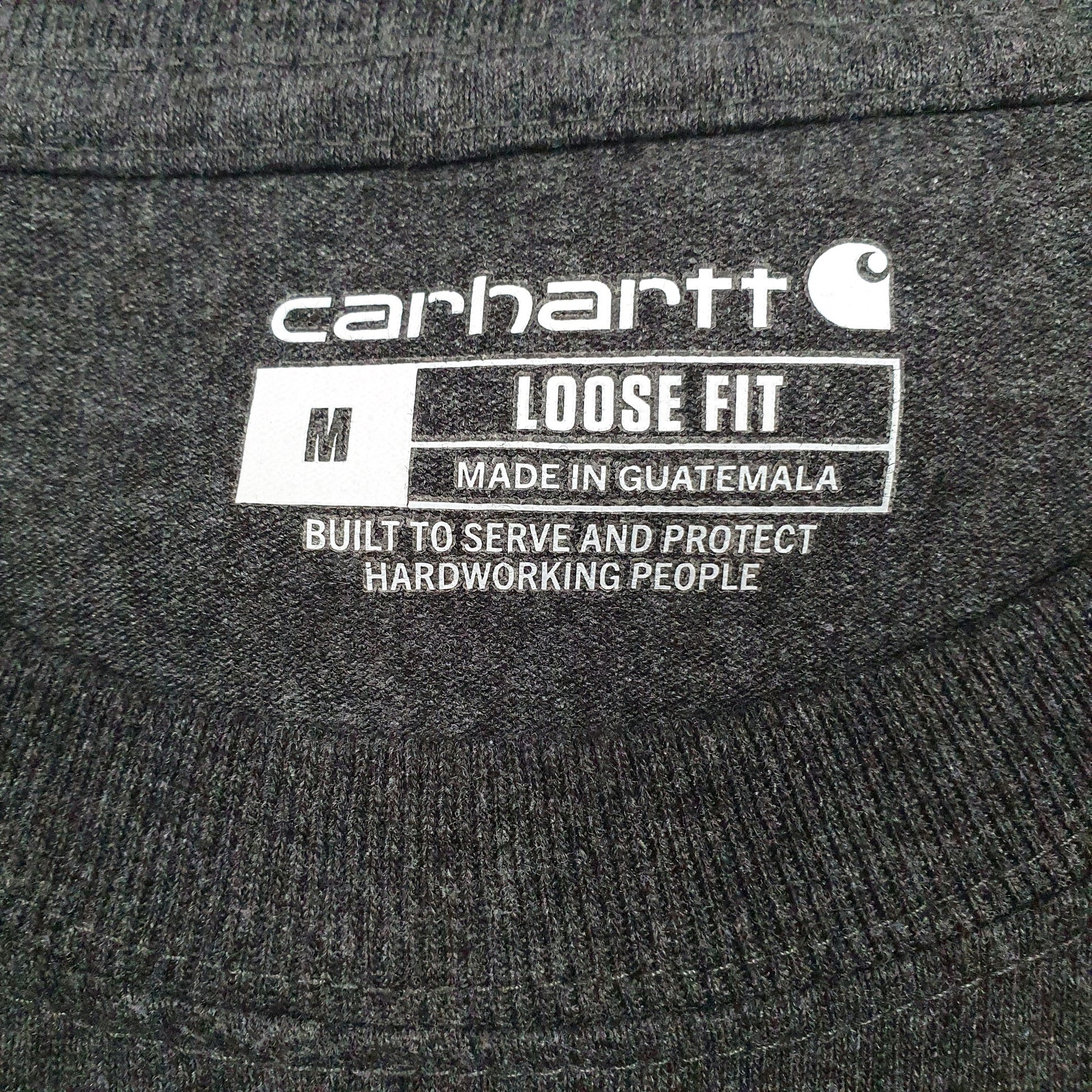 Mens Grey Carhartt   T Shirt
