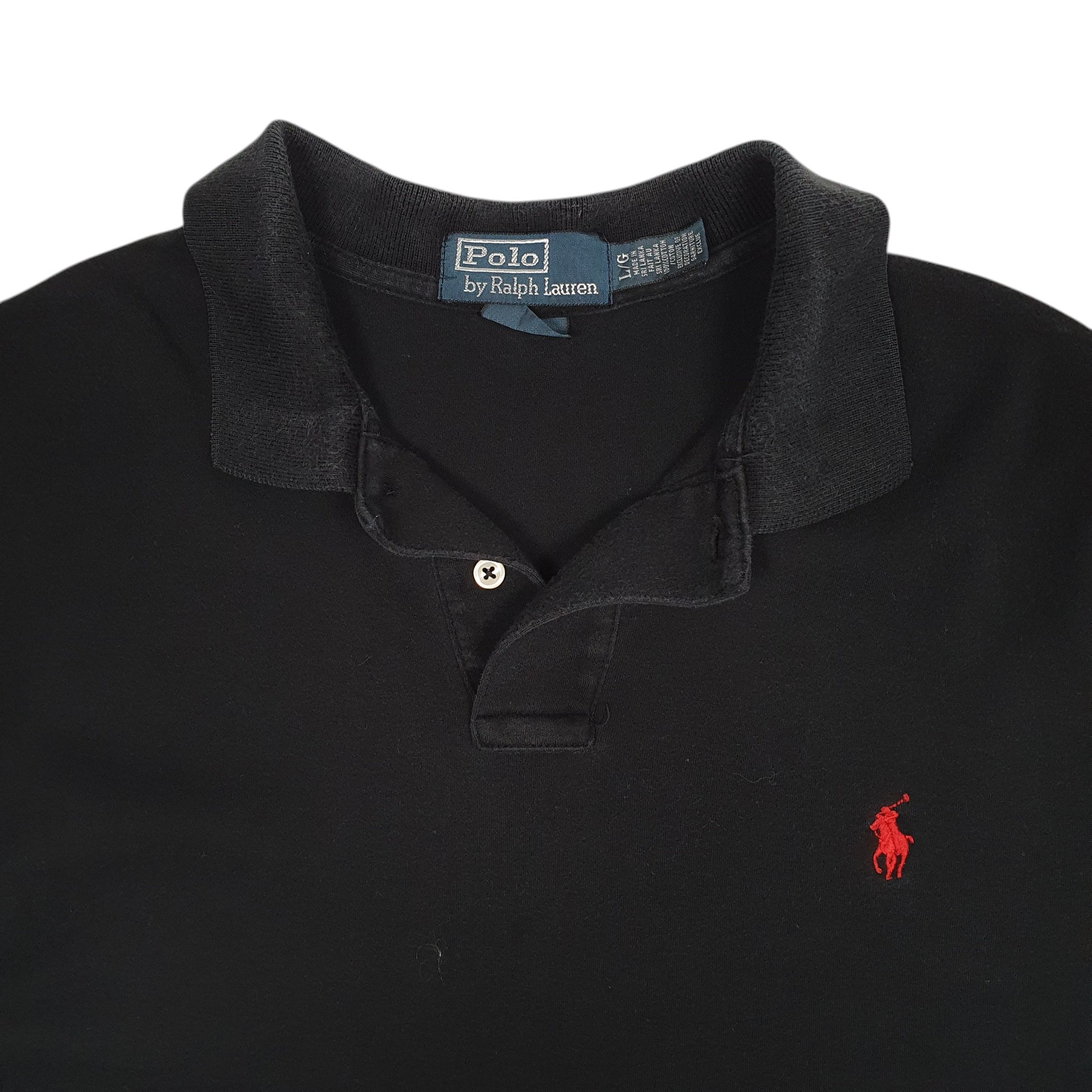 Mens Black Polo Ralph Lauren   Polo Shirt
