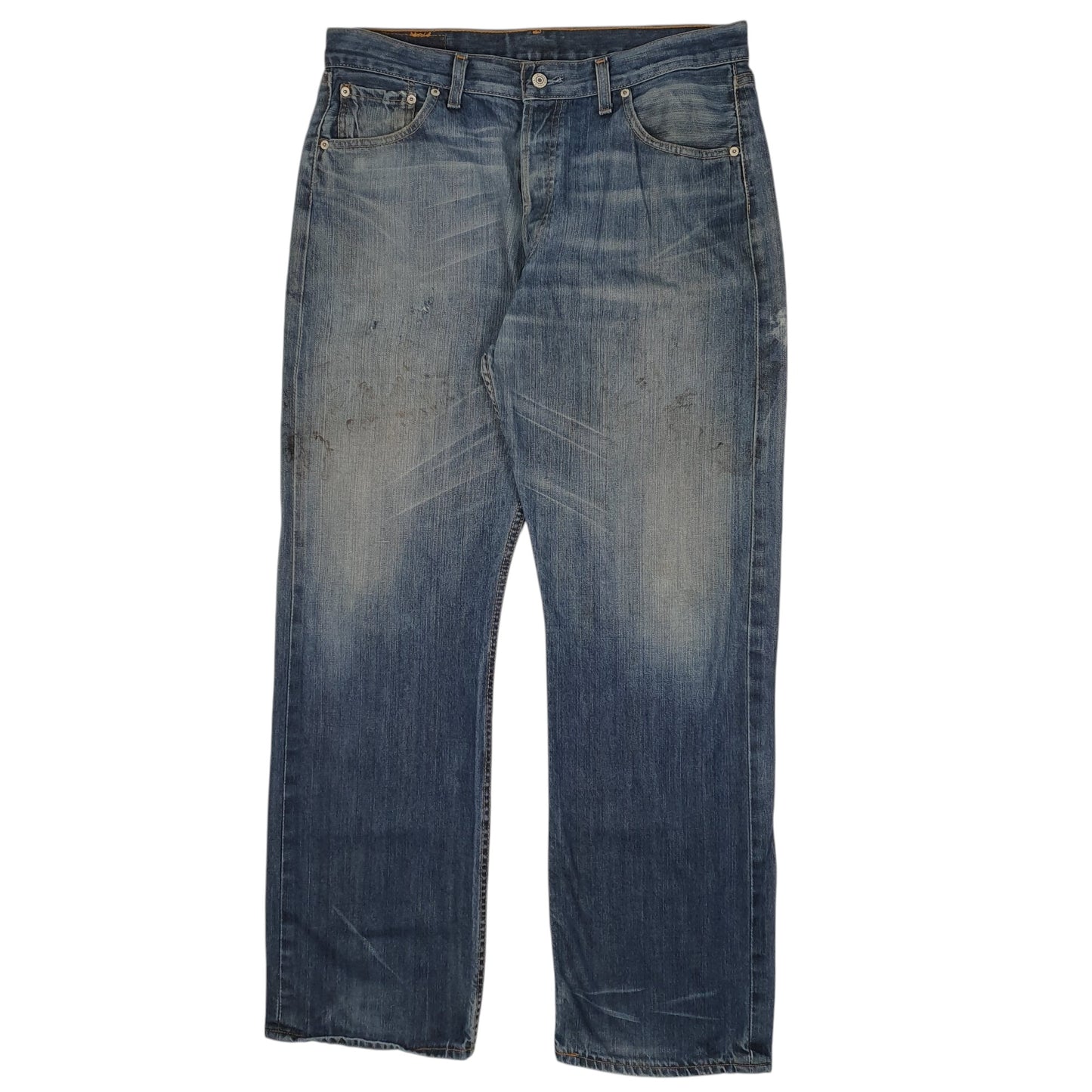 Mens Blue Levis  501 JeansW36 L32