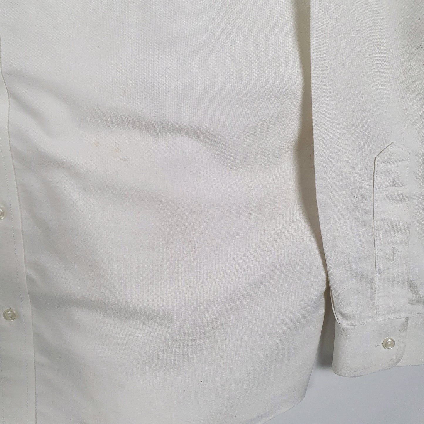 Mens White L.L.Bean   Shirt