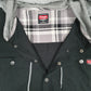 Mens Black Wrangler Chore Hoodie  Coat