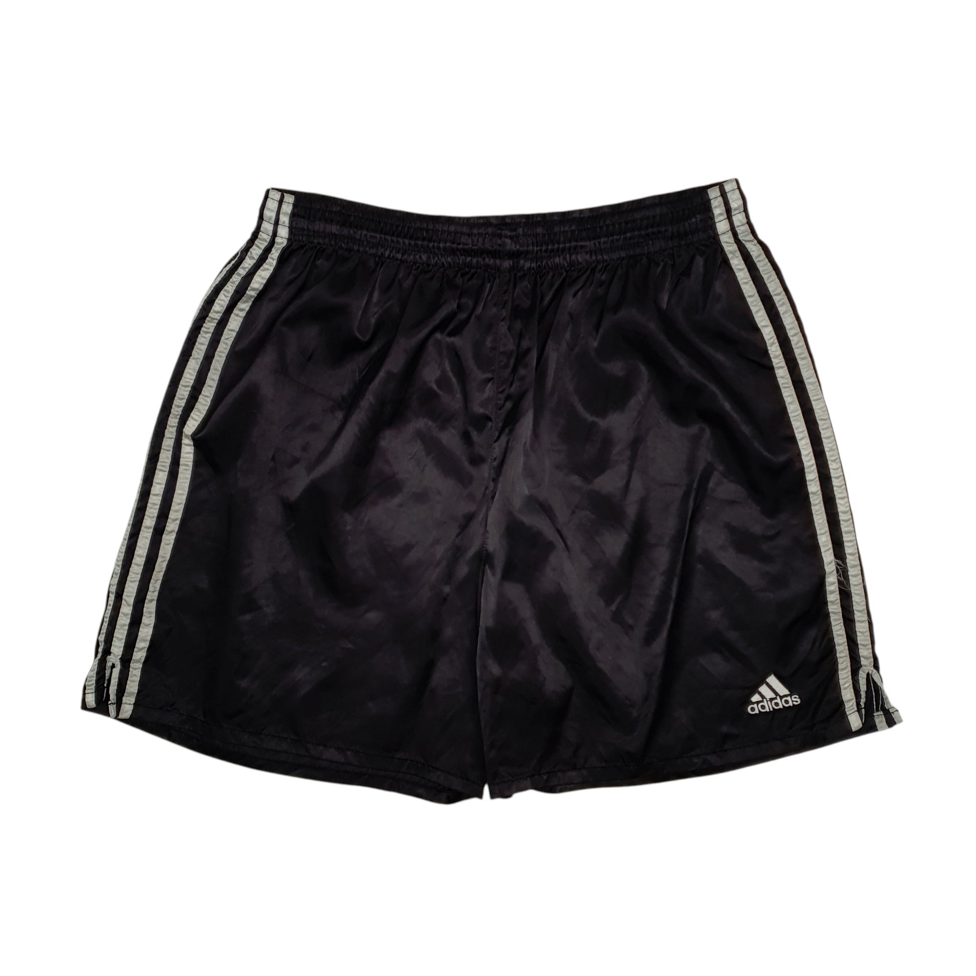 Mens Black Adidas Vintage 90s Sport Shorts