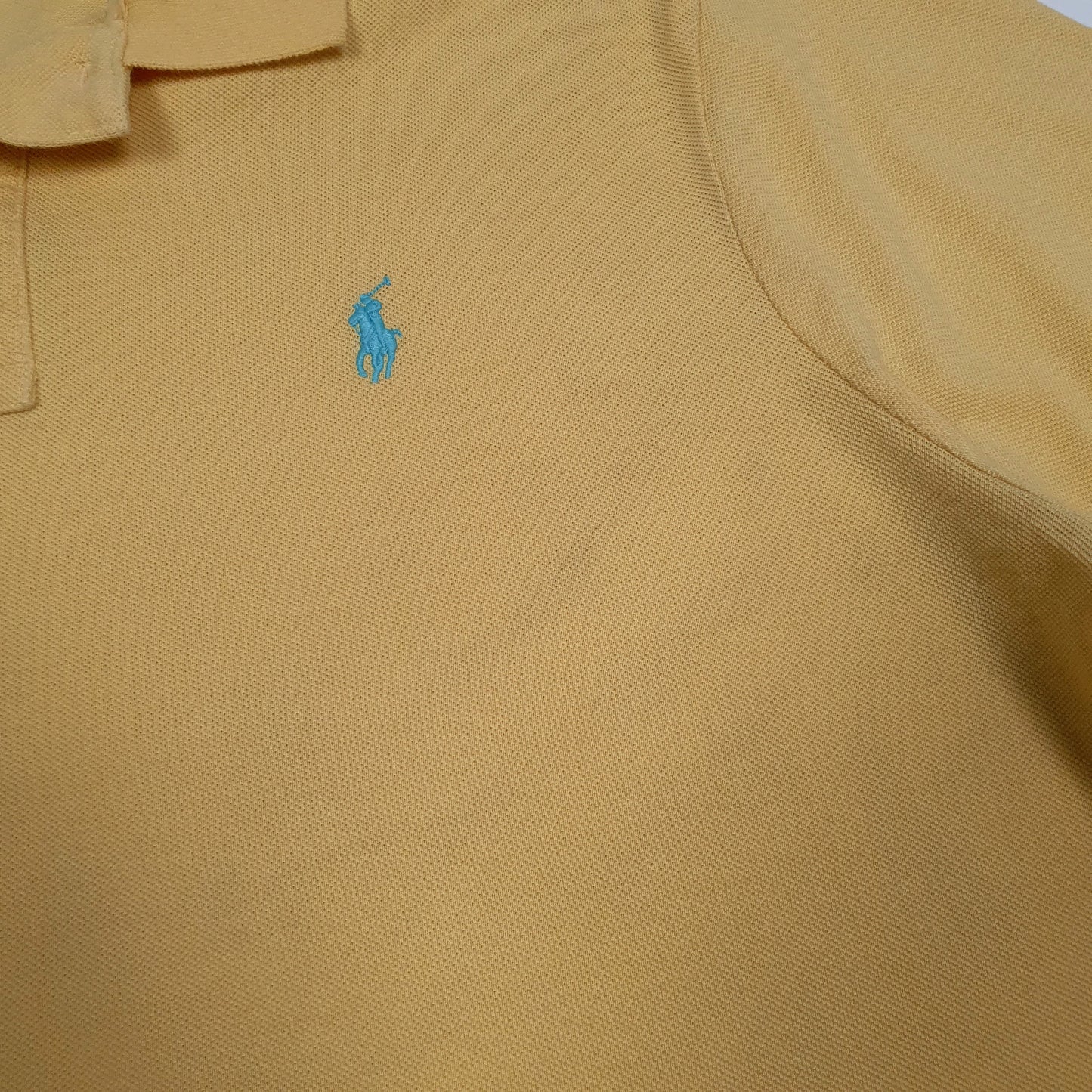 Mens Yellow Polo Ralph Lauren   Polo Shirt