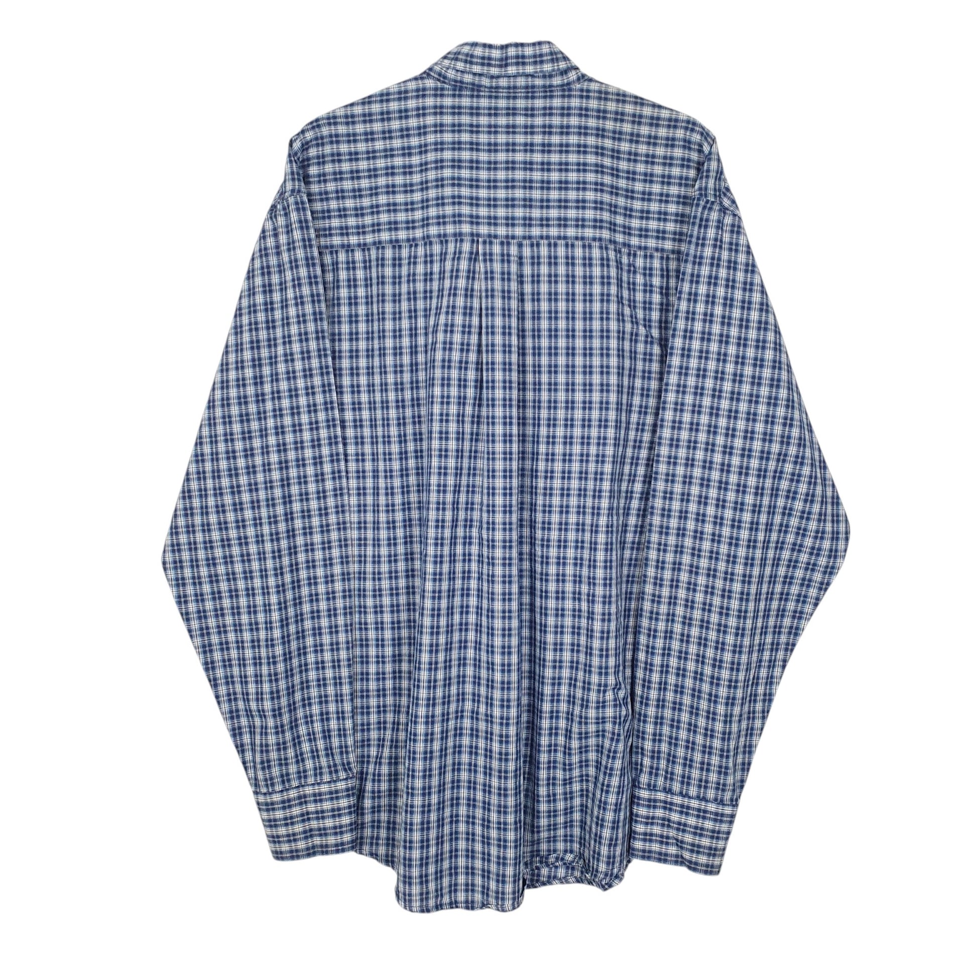 Mens Navy Wrangler Riata  Shirt