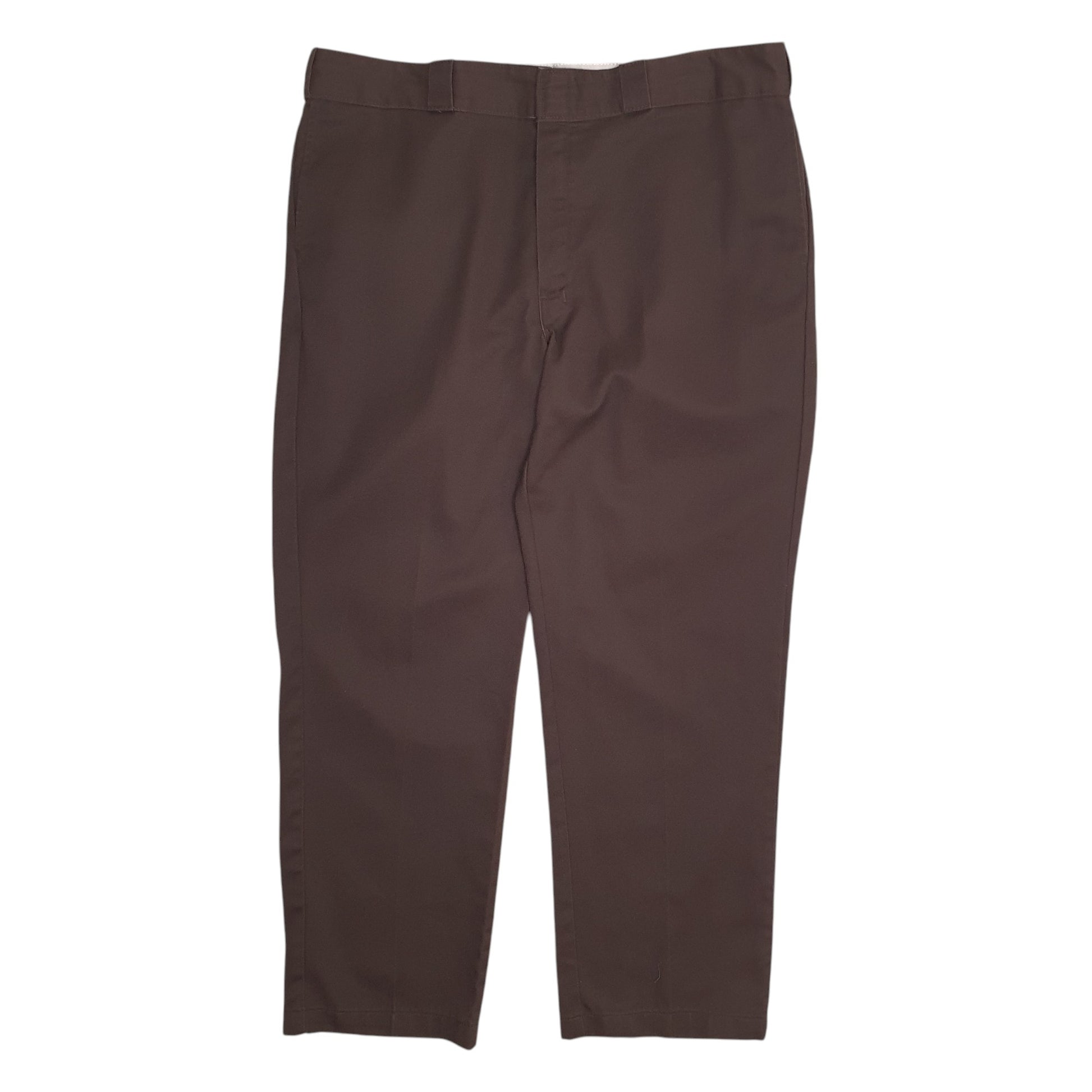 Mens Brown Dickies 874 Workwear Chino Trousers