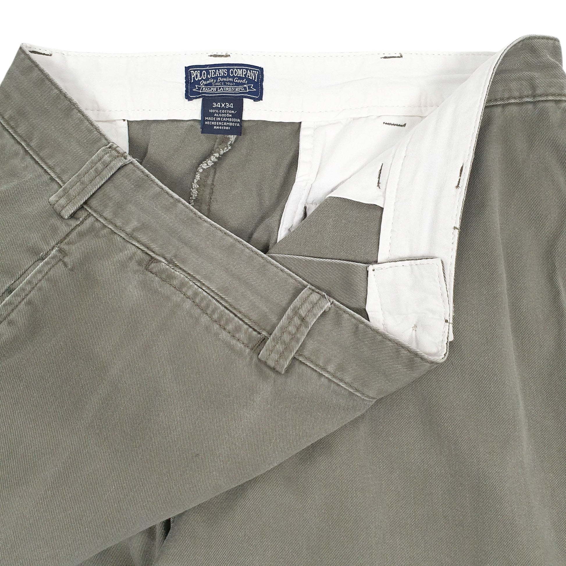 Mens Grey Polo Ralph Lauren   Trousers