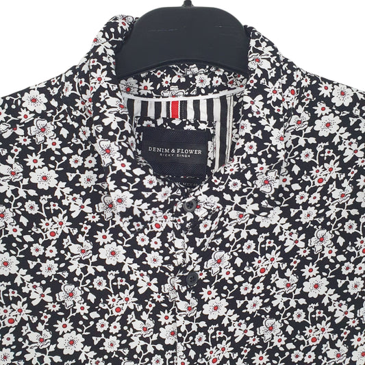 Mens Black Ricky Singh   Shirt