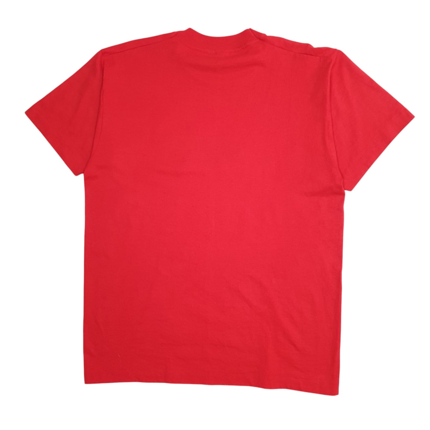 Mens Red Fruit Of The Loom Single Stitch Vintage 90s The King and I  T Shirt