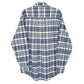 Mens Blue L.L.Bean Vintage 90s Made In USA  Shirt
