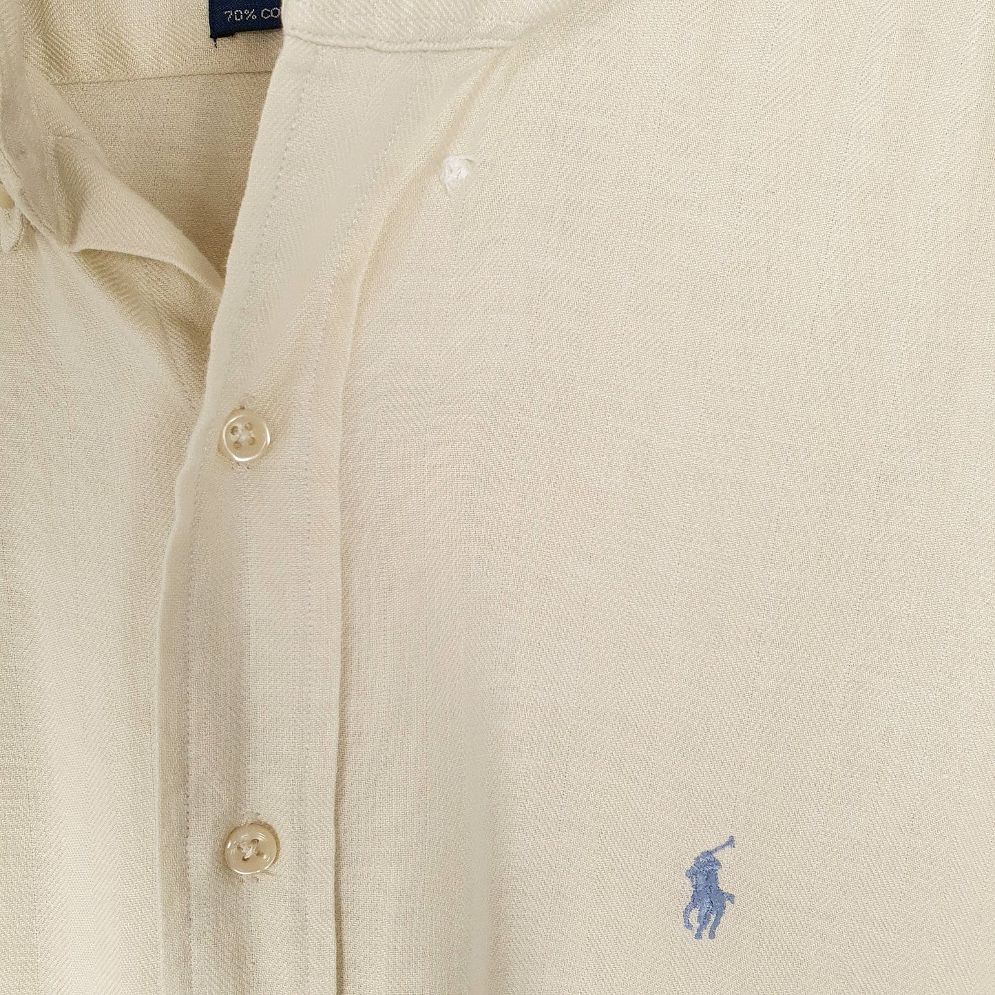 Mens Cream Ralph Lauren   Shirt