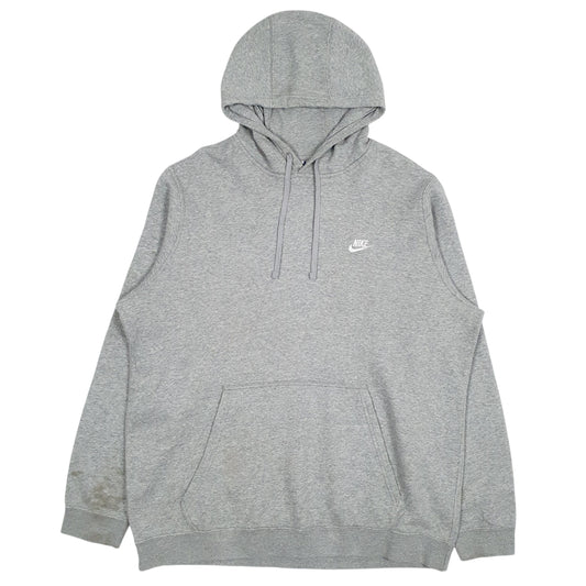 Mens Grey Nike  Hoodie Jumper
