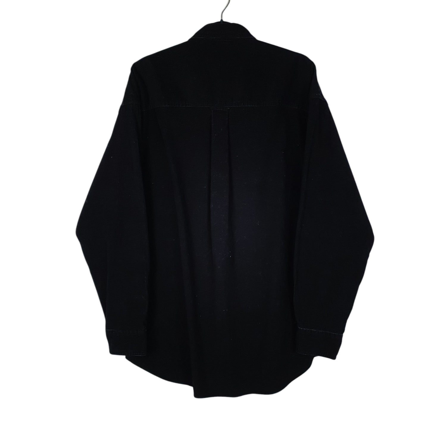 Mens Black Ralph Lauren Vintage 90s Corduroy  Shirt