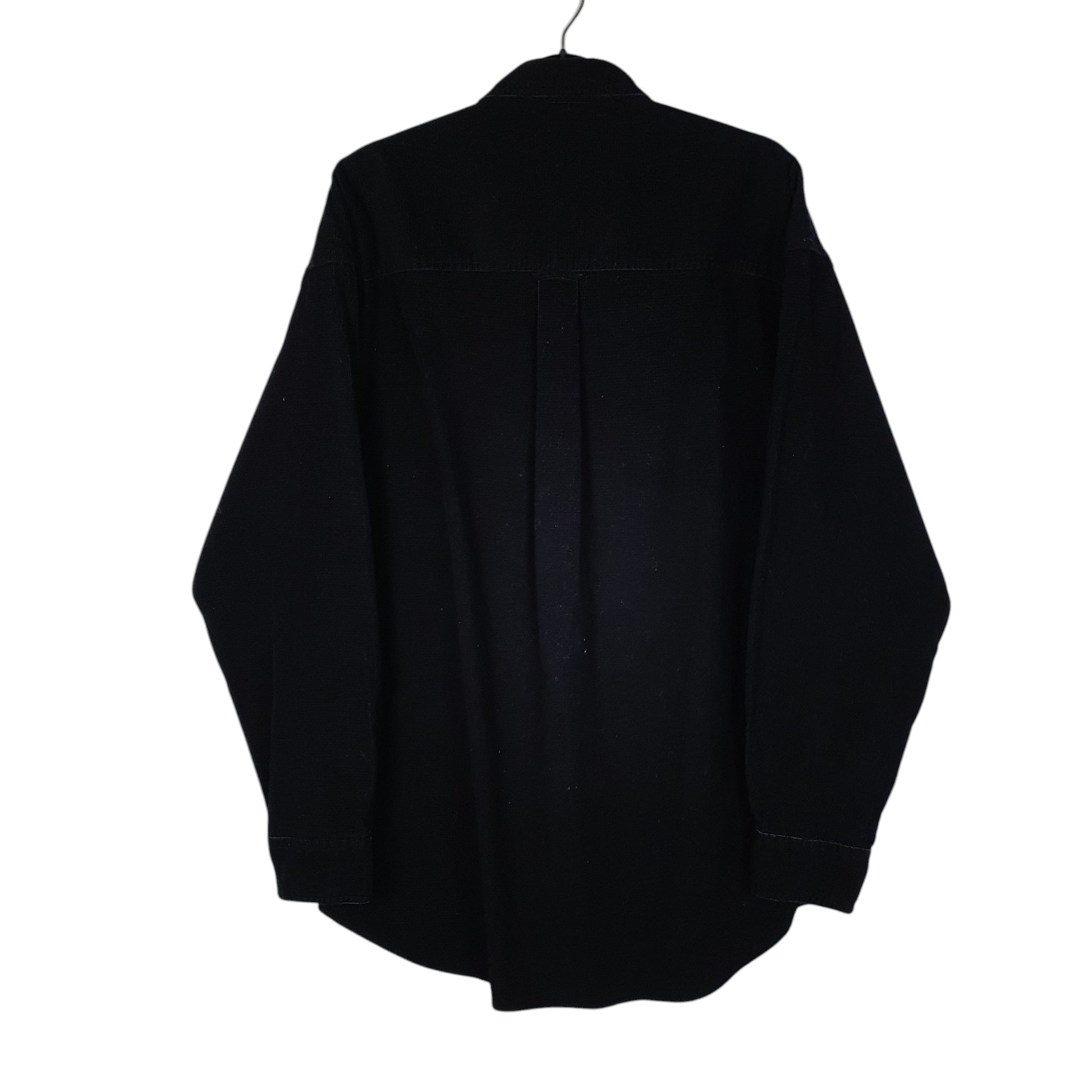 Mens Black Ralph Lauren Vintage 90s Corduroy  Shirt