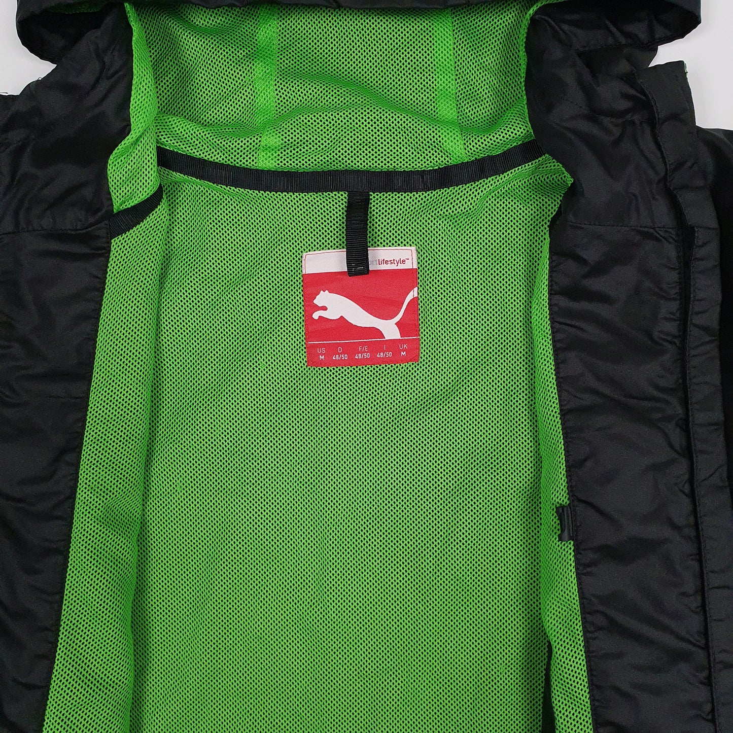 Mens Black Puma   Coat