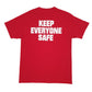 Mens Red Port & Company   T Shirt