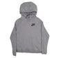 Womens Grey Nike  Hoodie Jumper