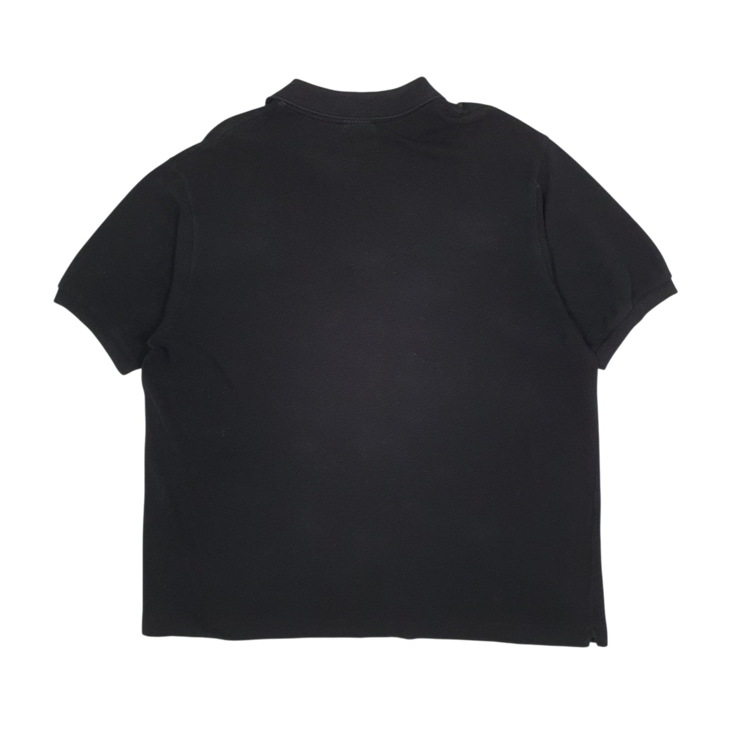 Mens Black Lacoste   Polo Shirt