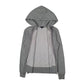 Womens Grey GAP Hoodie Full Zip Jumper