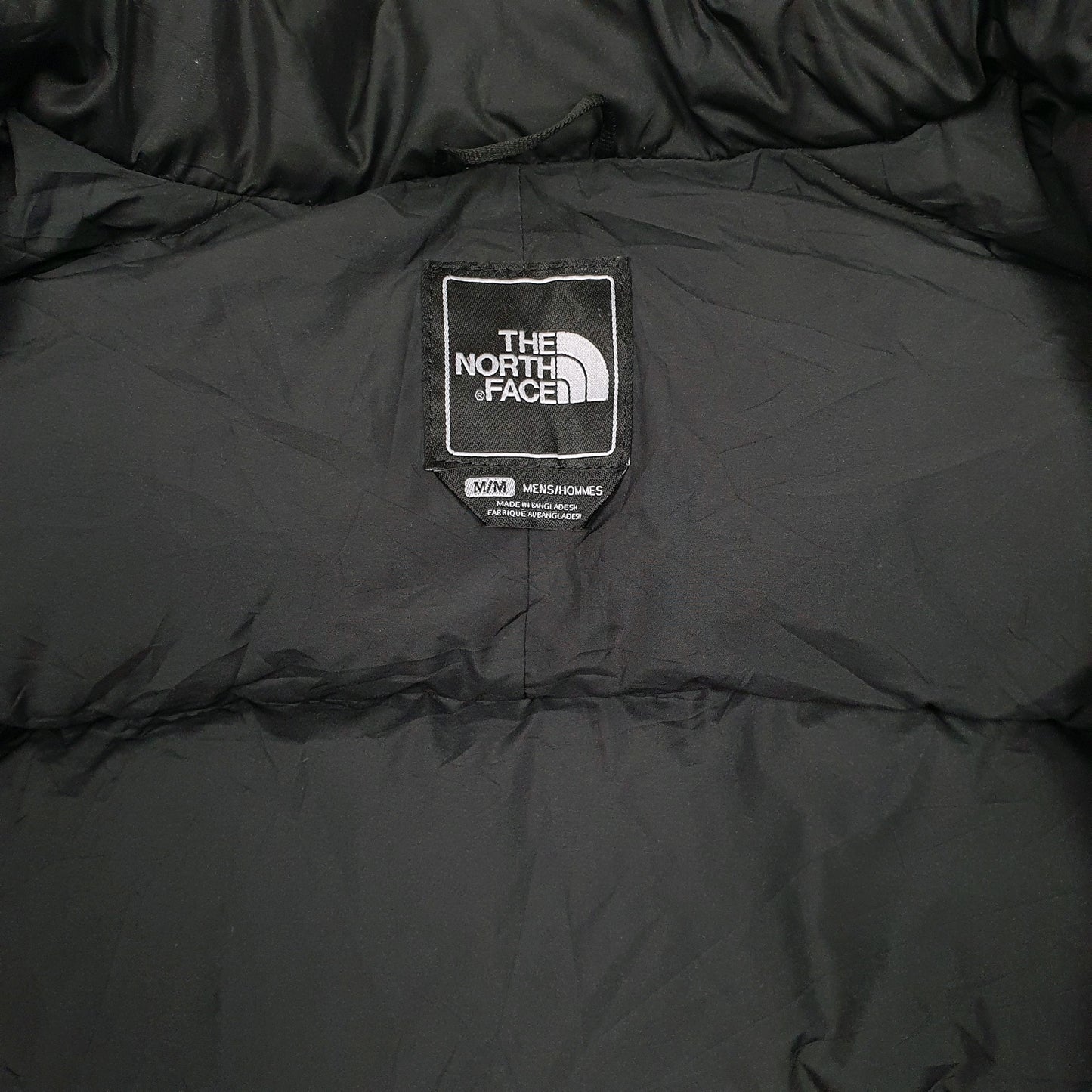 Mens Grey The North Face Nuptse  Coat
