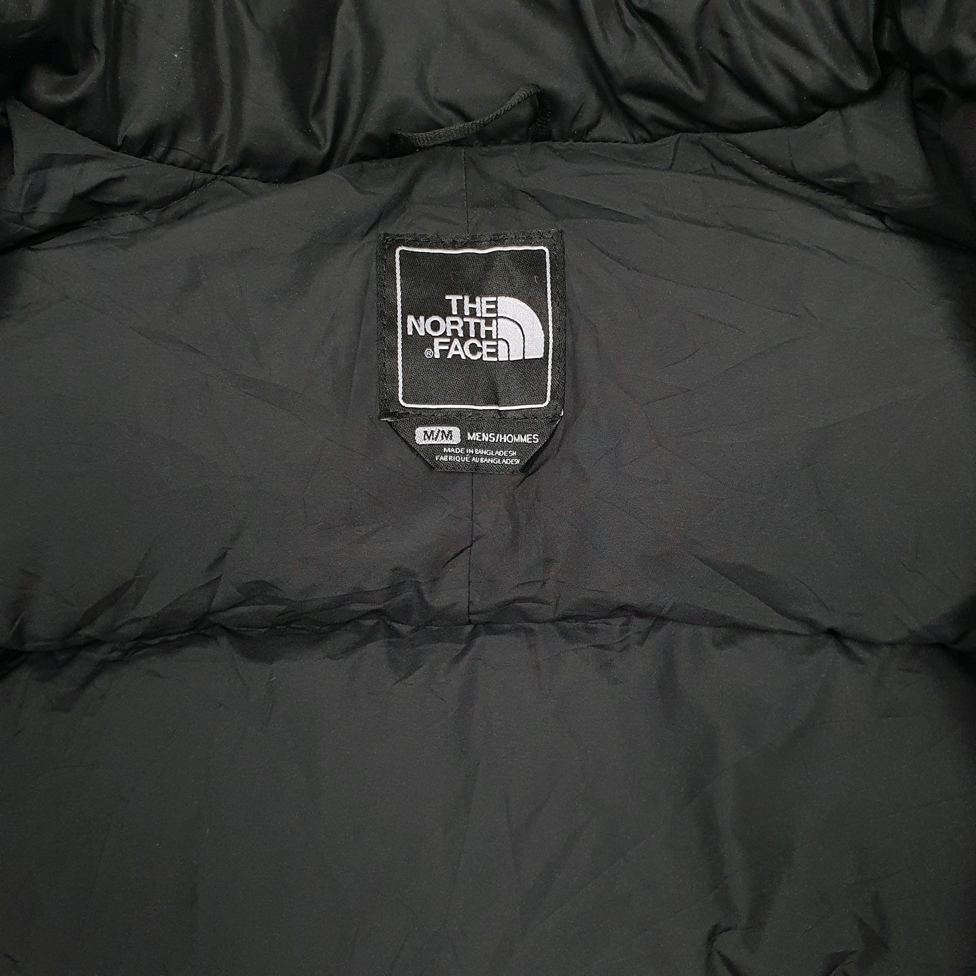 Mens Grey The North Face Nuptse  Coat