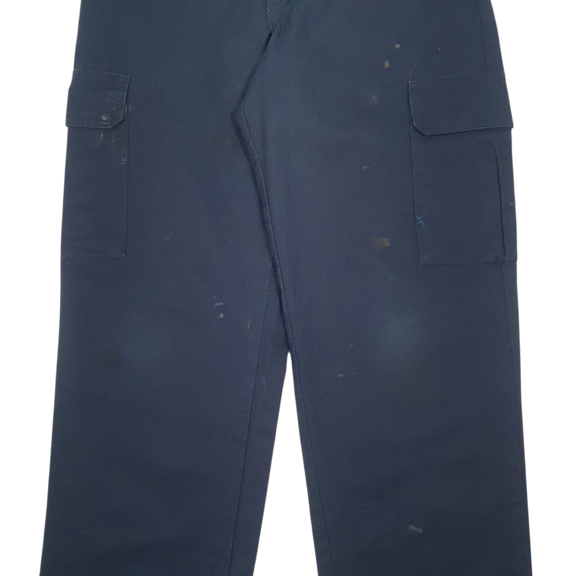 Mens Navy Dickies Workwear  Trousers
