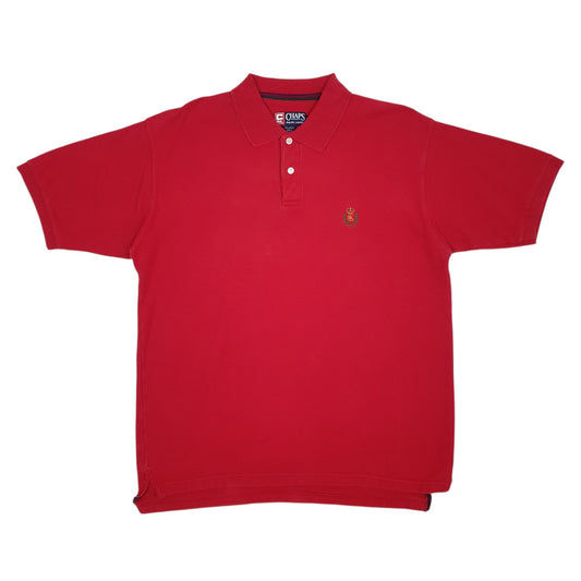 Mens Red Ralph Lauren Vintage Short Sleeve Polo Shirt