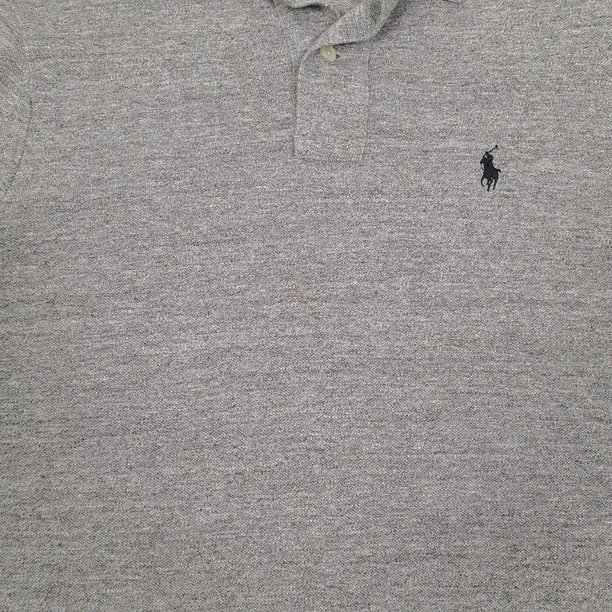 Mens Grey Polo Ralph Lauren   Polo Shirt