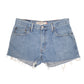 Womens Blue Levis 505 Cut Offs Denim Shorts