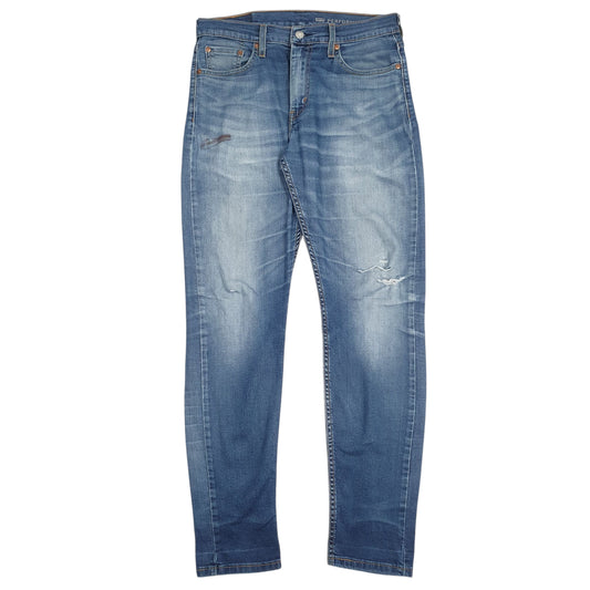 Mens Blue Levis Performance Distressed 510 JeansW30 L32