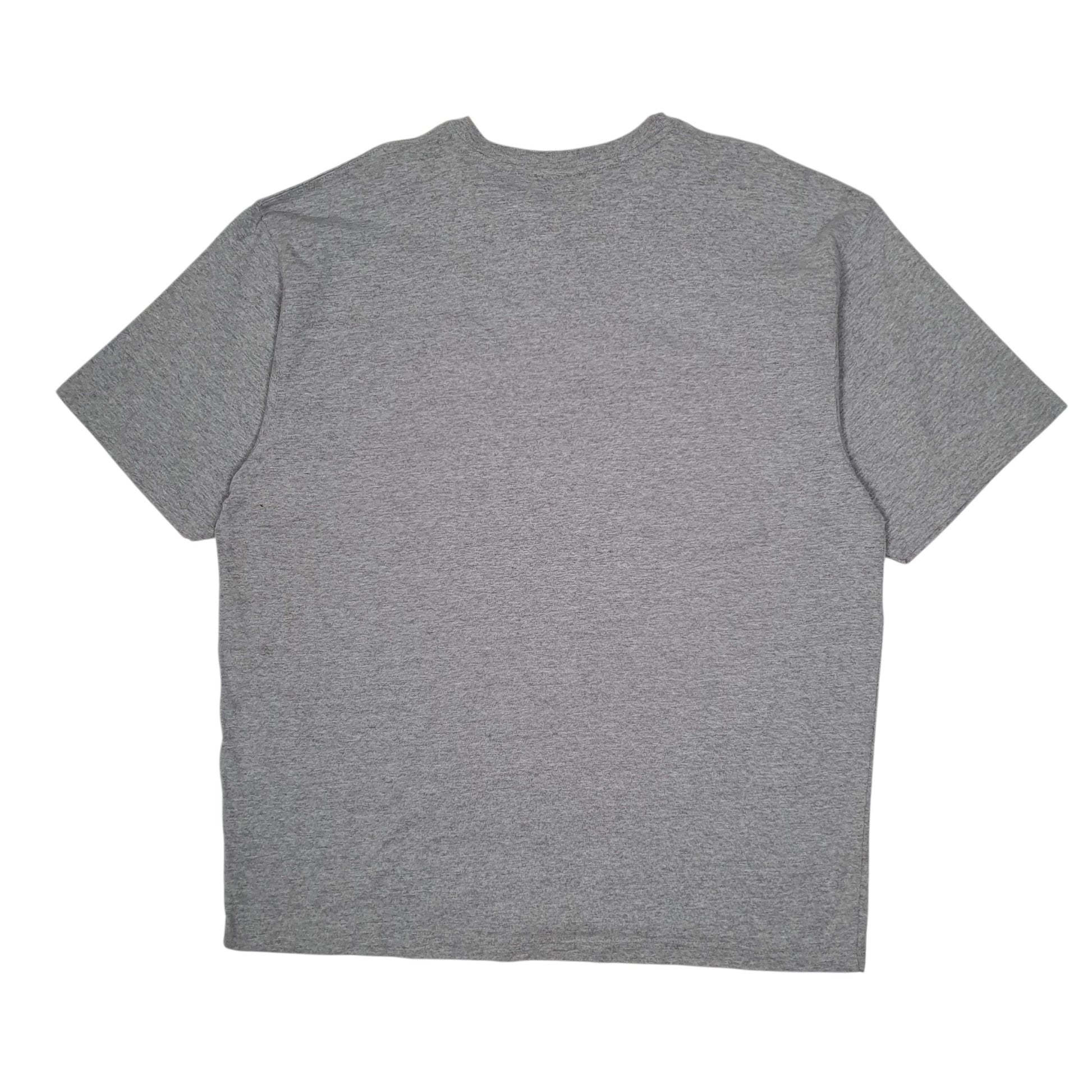 Mens Grey Carhartt Henley  T Shirt