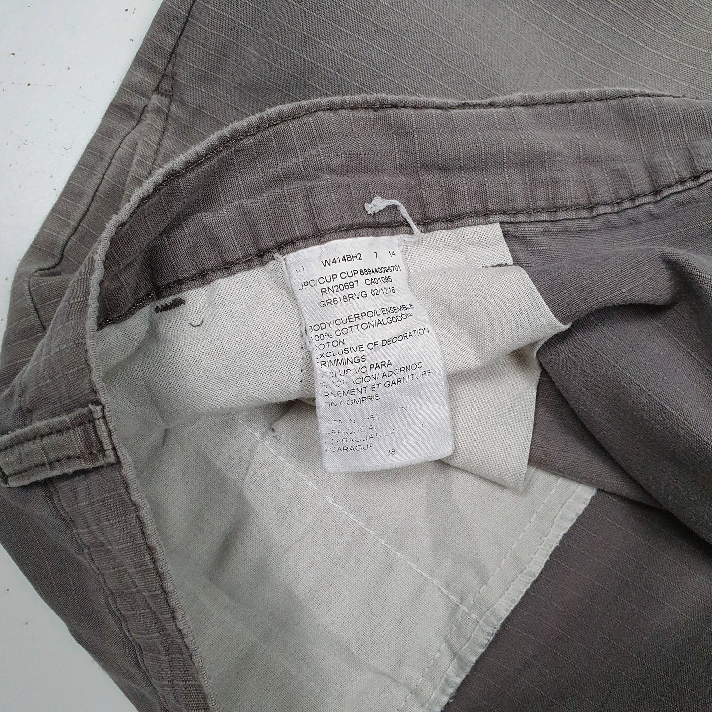 Mens Grey Dickies   Shorts