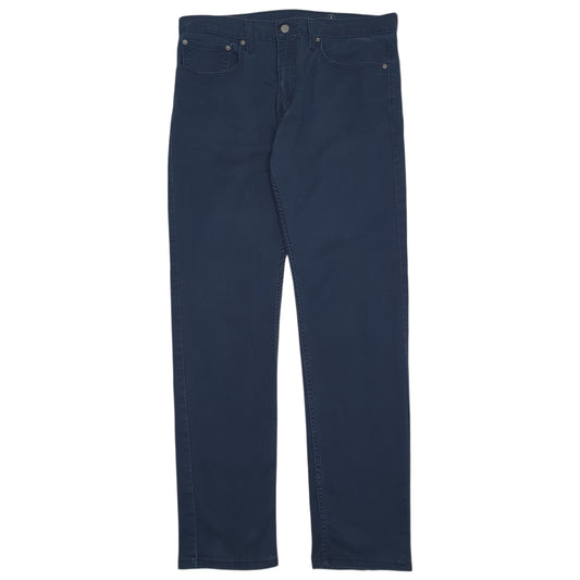 Mens Navy Levis  Chino Trousers