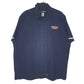 Mens Navy Wrangler Workwear Short Sleeve Shirt