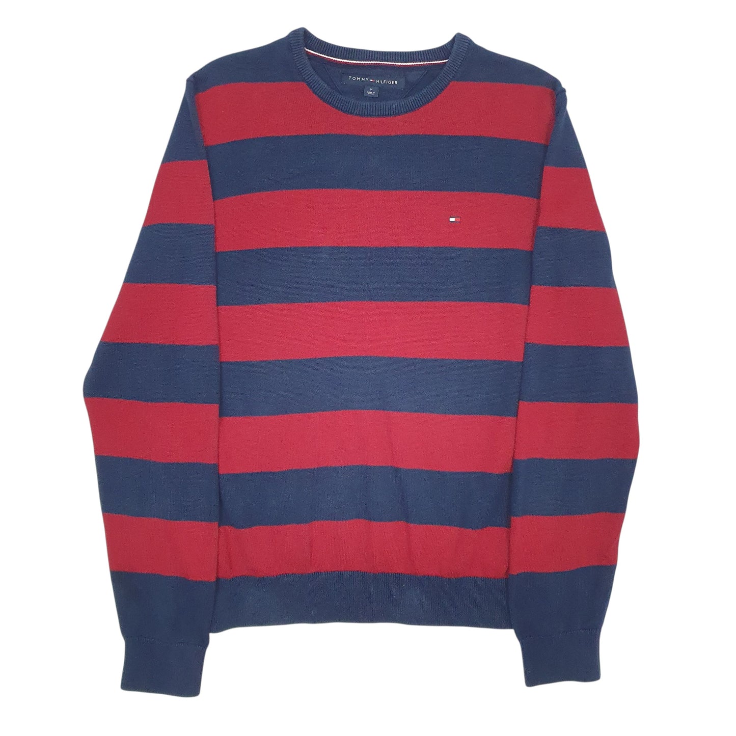 Mens Navy Tommy Hilfiger  Crewneck Jumper