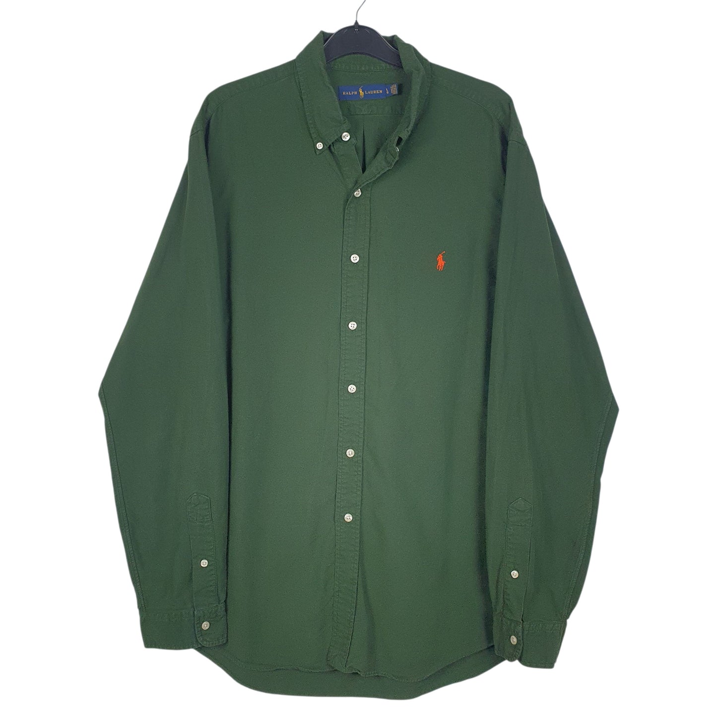 Mens Green Ralph Lauren  Long Sleeve Shirt