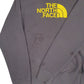 Mens Grey The North Face Spellout Hoodie Jumper