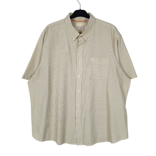Mens Cream Dockers  Short Sleeve Shirt