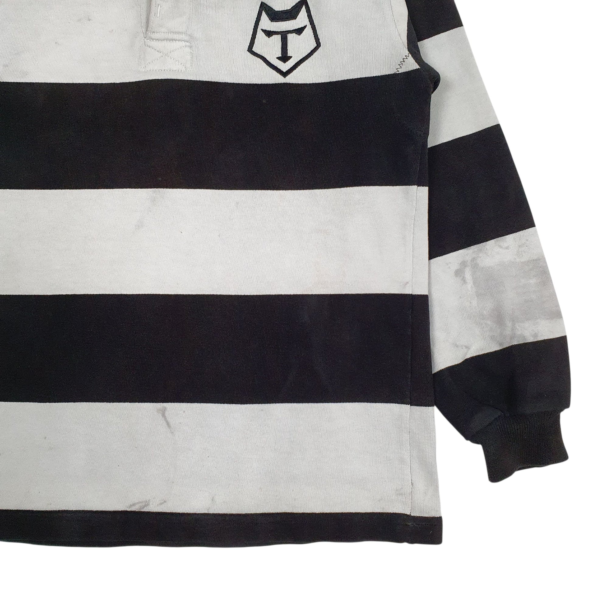 Mens Black Barbarian   Polo Shirt